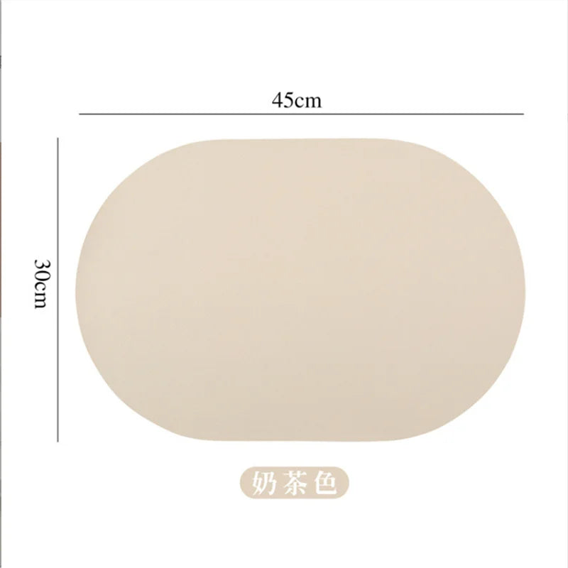 tapis table moderne beige muffins illustration vivre bien 45cm 30cm minimaliste textes