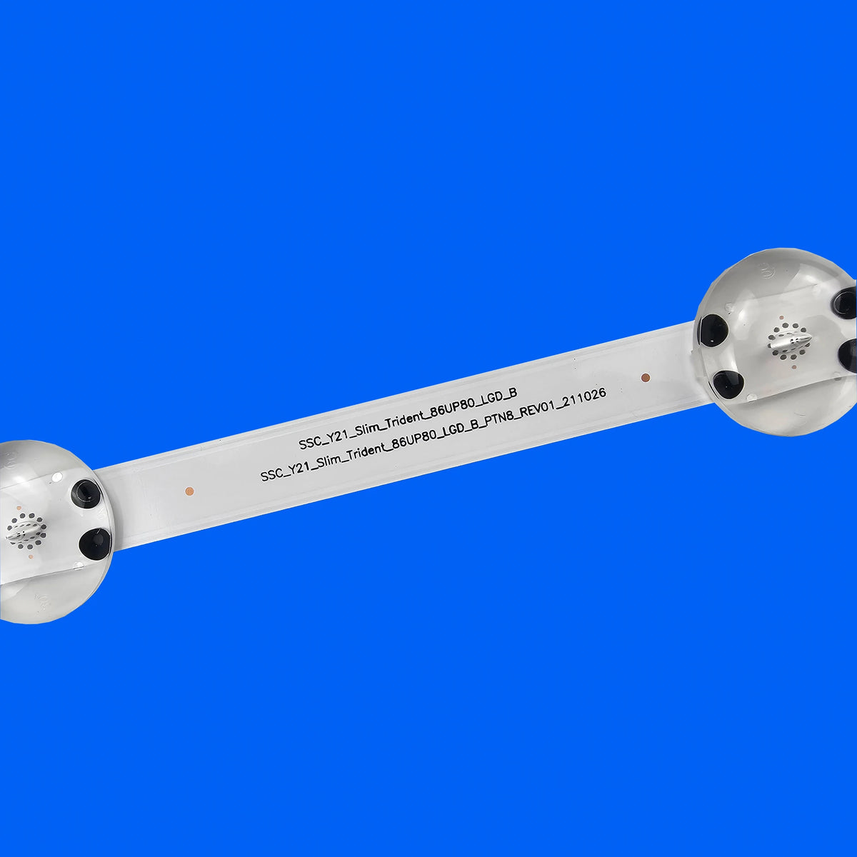 bande lumineuse adhésive led blanc bleu moderne lisse rectiligne opaques