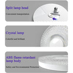 ampoules led ufo forme soucoupe éclairage moderne blanc nuancé transparent