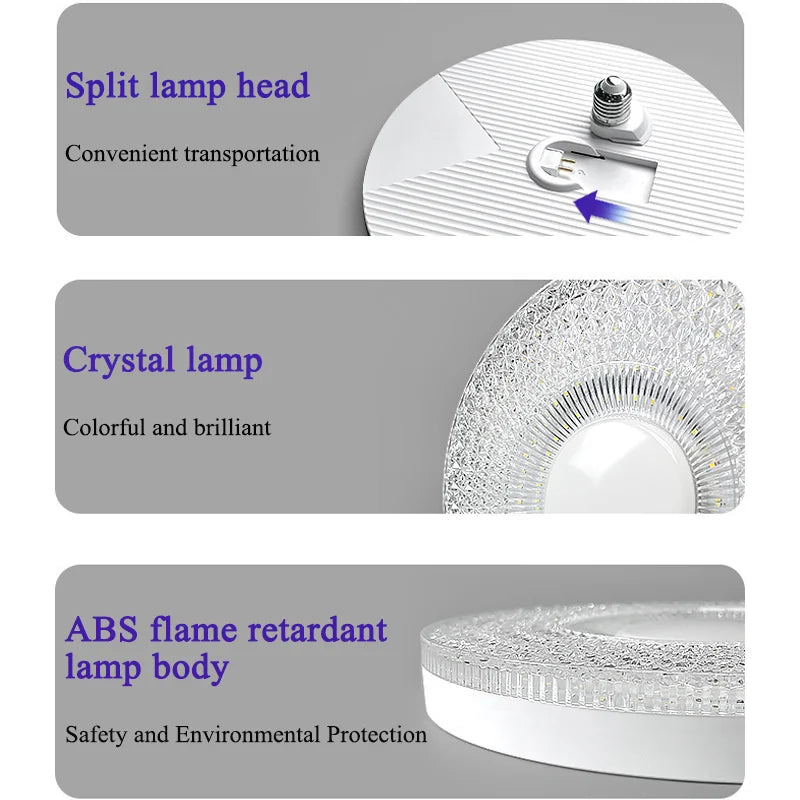 ampoules led ufo forme soucoupe éclairage moderne blanc nuancé transparent