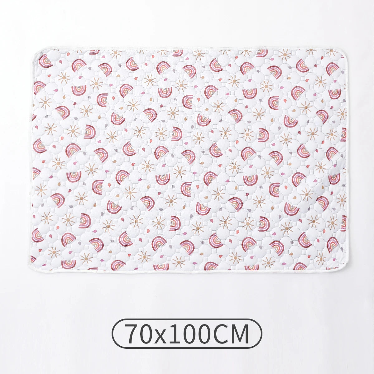 tapis animal grès beige ours marron texture quadrillée moderne doux absorbant