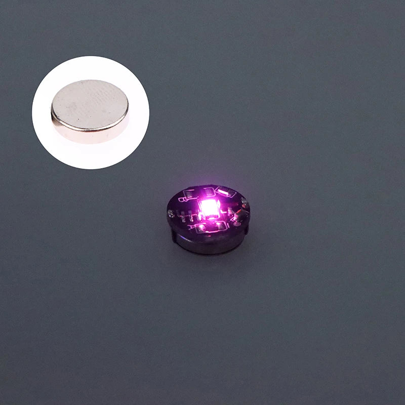 mini lampe led aimantée couleurs variées moderne technologique lampe centrale cercle