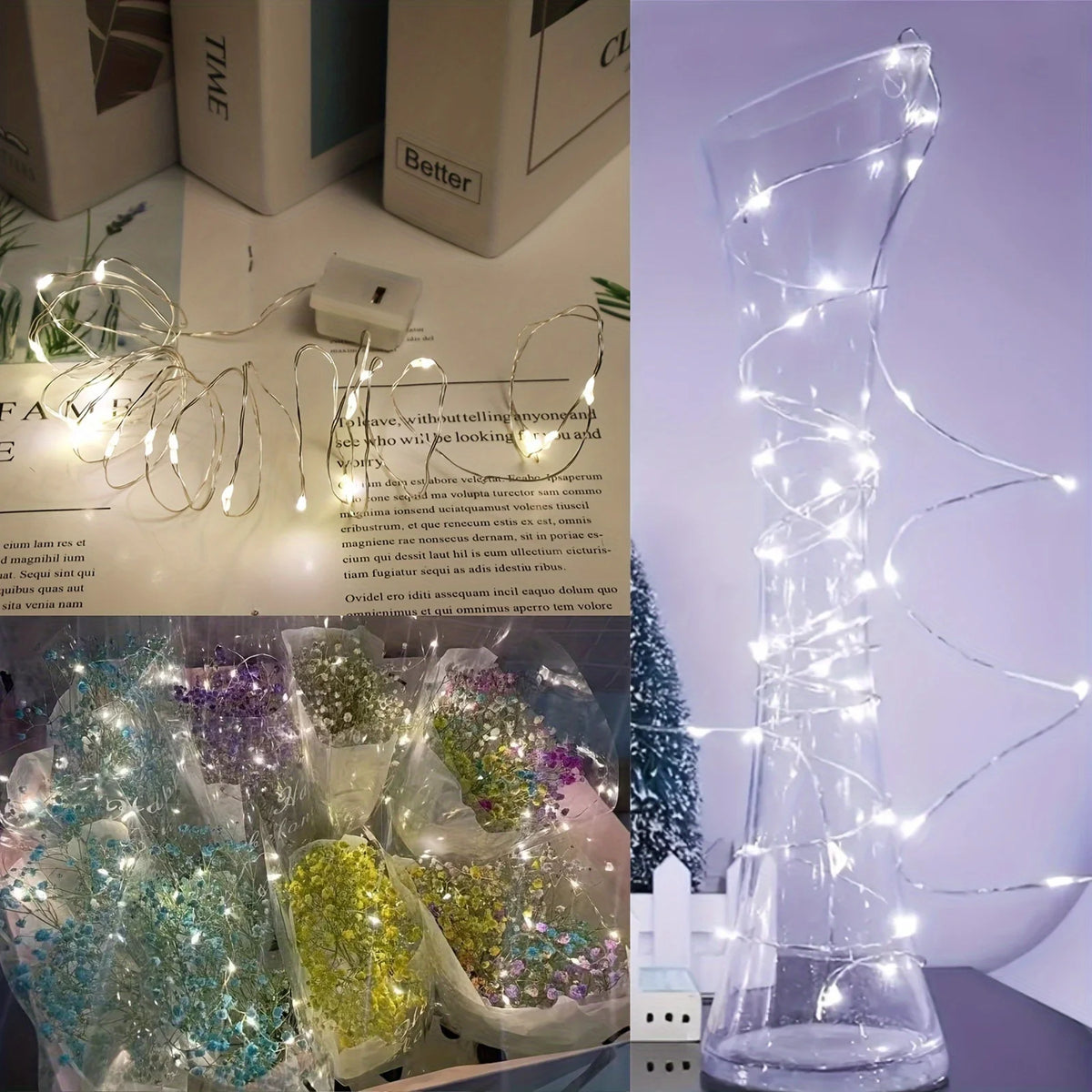 guirlande lumineuse led multicolore blanc vert bleu rose violet adhésive moderne