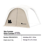 tente camping automatique imperméable grande capacité table chaises pliantes extérieur gris