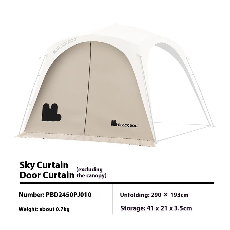 tente camping automatique imperméable grande capacité table chaises pliantes extérieur gris