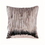 housse coussin sequins blanche moderne adhésive 40x40cm lit canapé voiture