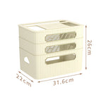boîte rangement routeur décodeur tv gestion câbles organisateur moderne vert beige épuré