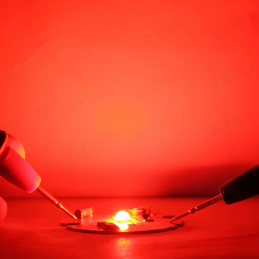 source lumineuse led blanc rouge vert bleu 10w 5050 smd 45mm moderne composants électroniques