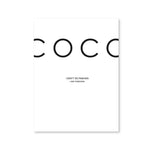 Affiches minimalistes textes toile blanc noir abstrait moderne salon tableaux muriaux