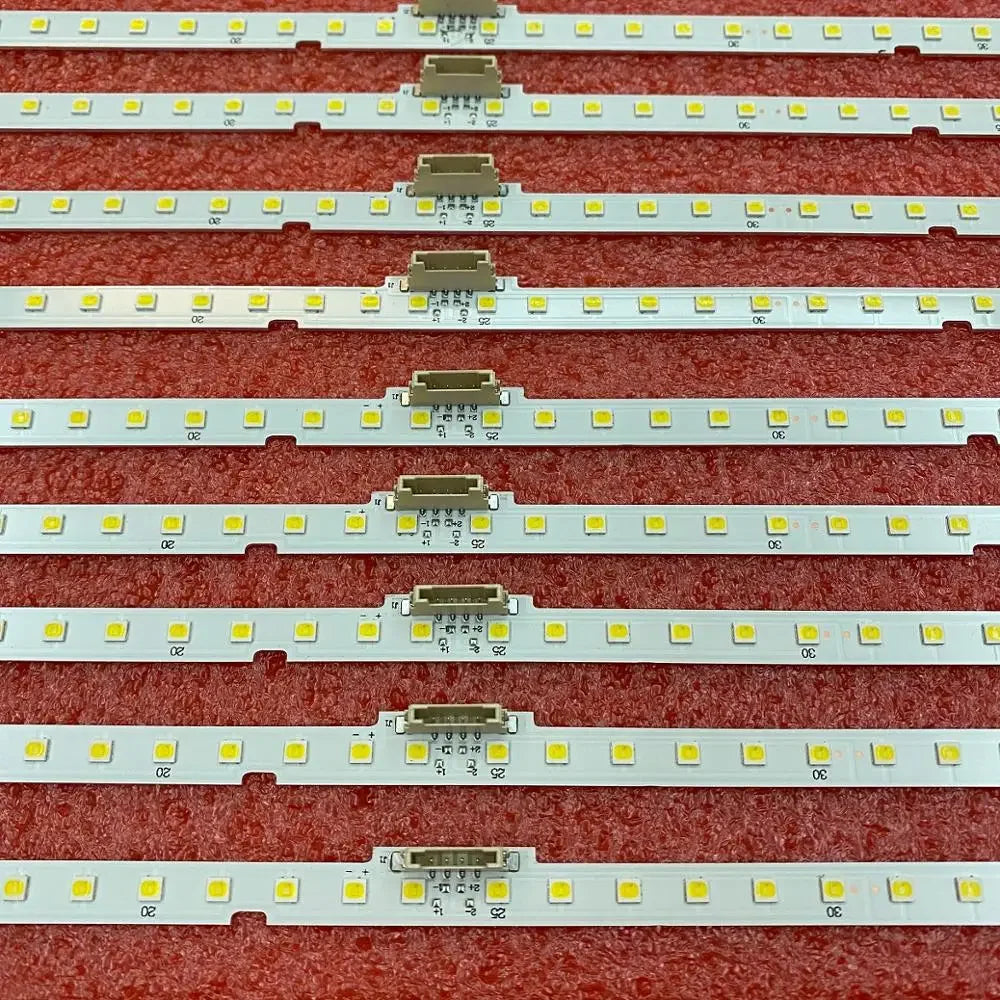 bande led blanc moderne clips fixation téléviseur ampoles led clips connecteurs électriques