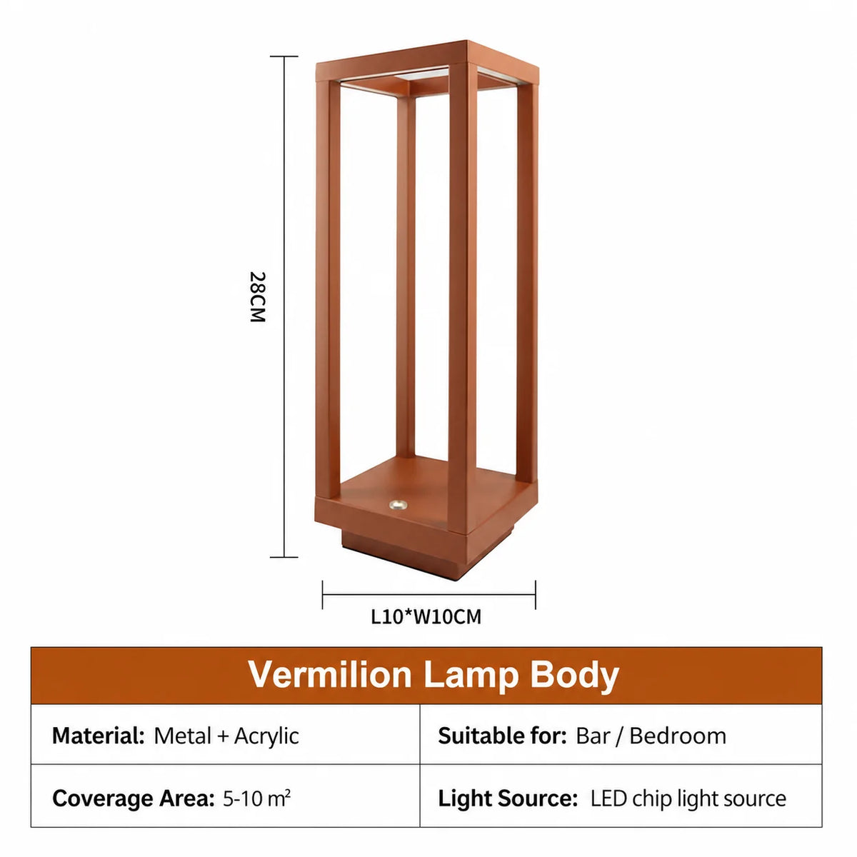 lampe table led rechargeable usb tactile minimaliste moderne blanc métal