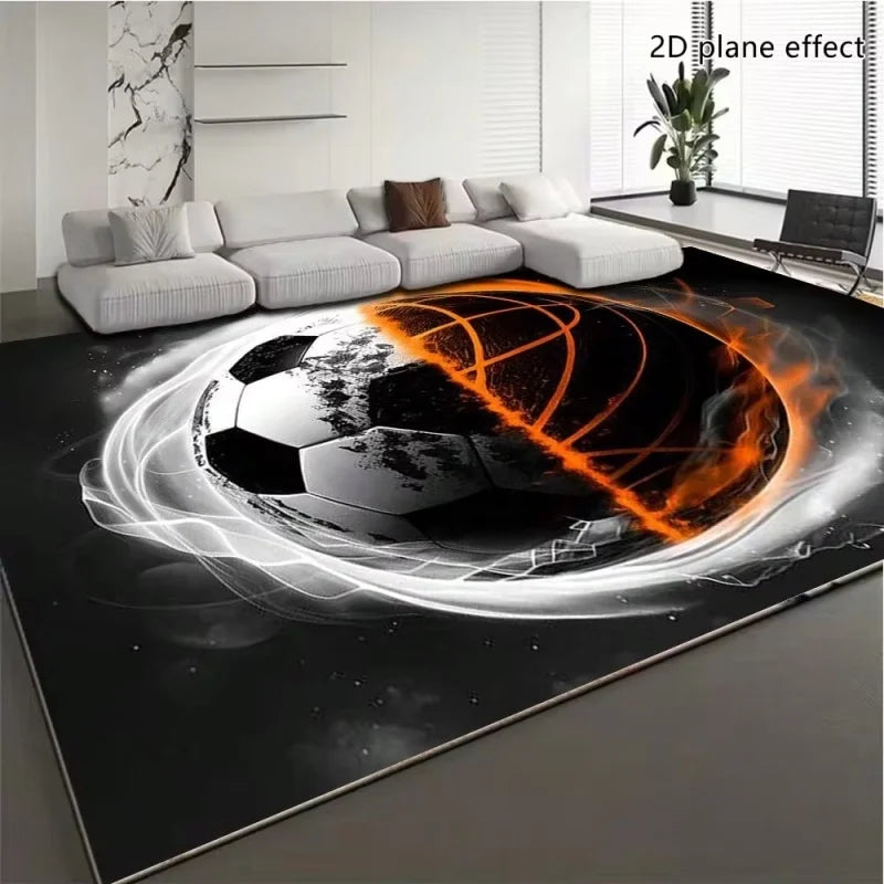 tapis vert football moderne absorbant antidérapant intérieur extérieur 60x90cm 140x200cm