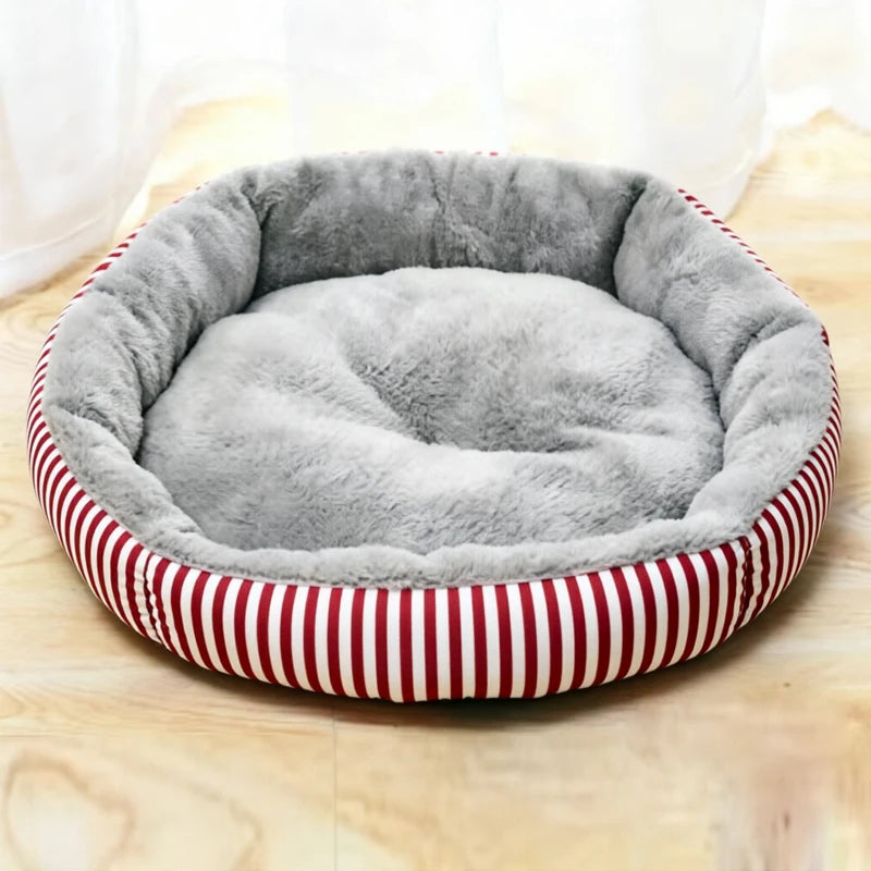 lit animaux confortable moderne gris pêches souriantes velours côteléintérieur gris taille