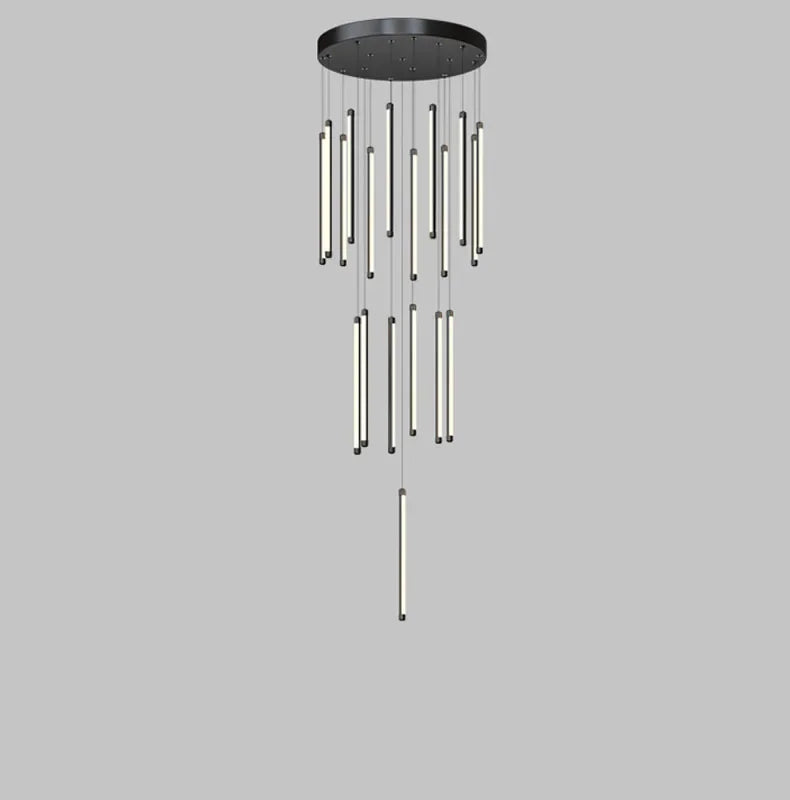 suspension lumineuse or noir moderne 10 13 16 19 lumières télécommande haute qualité certifications