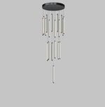 suspension lumineuse or noir moderne 10 13 16 19 lumières télécommande haute qualité certifications