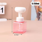 distributeur savon liquide mousse moderne blanc vert rose noir transparent