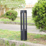 lampe led moderne industrielle noire ip65 eyelets extérieure aluminium opaque fixations