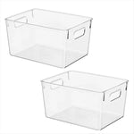 boîtes rangement transparentes modernes cuisine réutilisables stockage aliments conteneurs grandes multiples