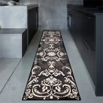 tapis moderne géométrique gris blanc rouge noir bleu vert salon extérieur décoration aubusson lavable