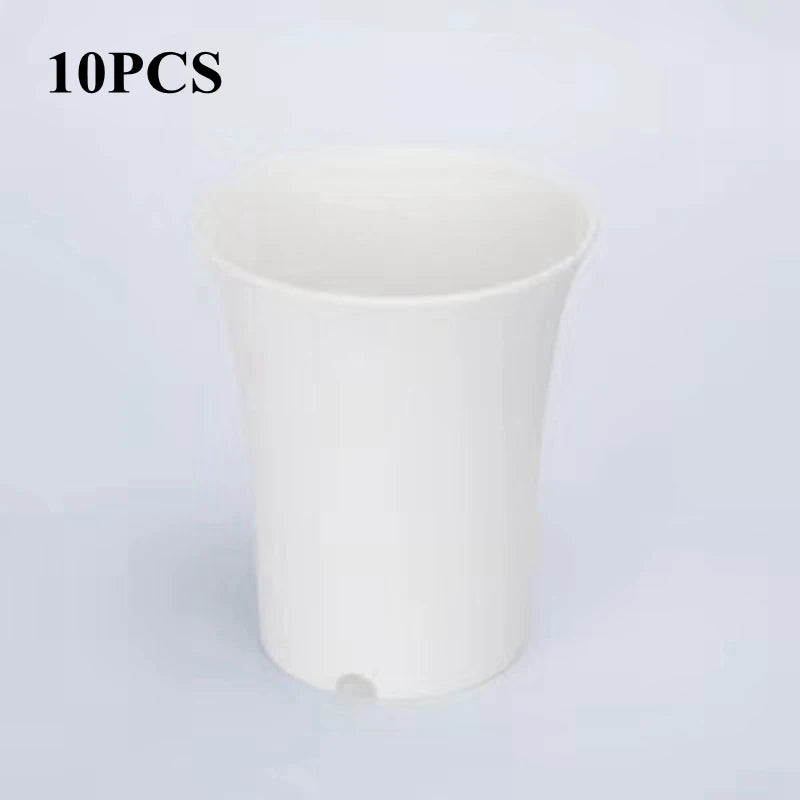 pots plante noirs blancs modernes succulentes décoration maison 10pc 5pc