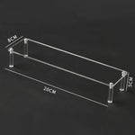présentoir acrylique transparent moderne cupcake poupées parfum boîtes aveugles trapézoïdales étagère rangement multiple couches