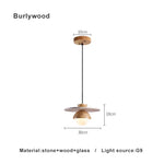 suspension lumineuse bois moderne minimaliste marron clair chambre salon restaurant couloir étude