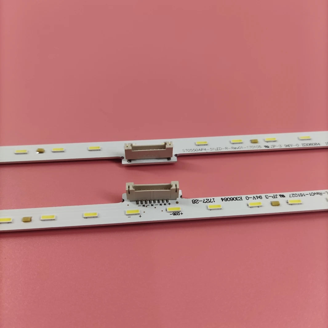 bande led rétro éclairage blanc ligne led moderne connecteur télévision 600mm facile