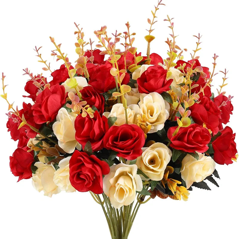 bouquet fleurs artificielles pivoine soie mariage décoration intérieure table jardin vert foncé roseclair