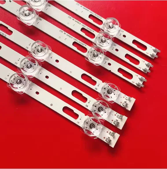 bande led adhésive blanche moderne 962mm longueur leds bande 3v tension kit 6pcs
