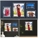 cadres photo acrylique transparent moderne minimaliste décoration maison chambre salon