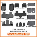 tapis sol voiture yl 2026 noir anti dérapant imperméable tout temps moderne