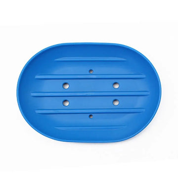 support savon moderne adhésif gris rose blanc bleu jaune rouge vert plat ovale rainuré