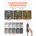 station soudure multifonctionnelle bras articulés éclairage led loupe pcb support hot air gun industrielle