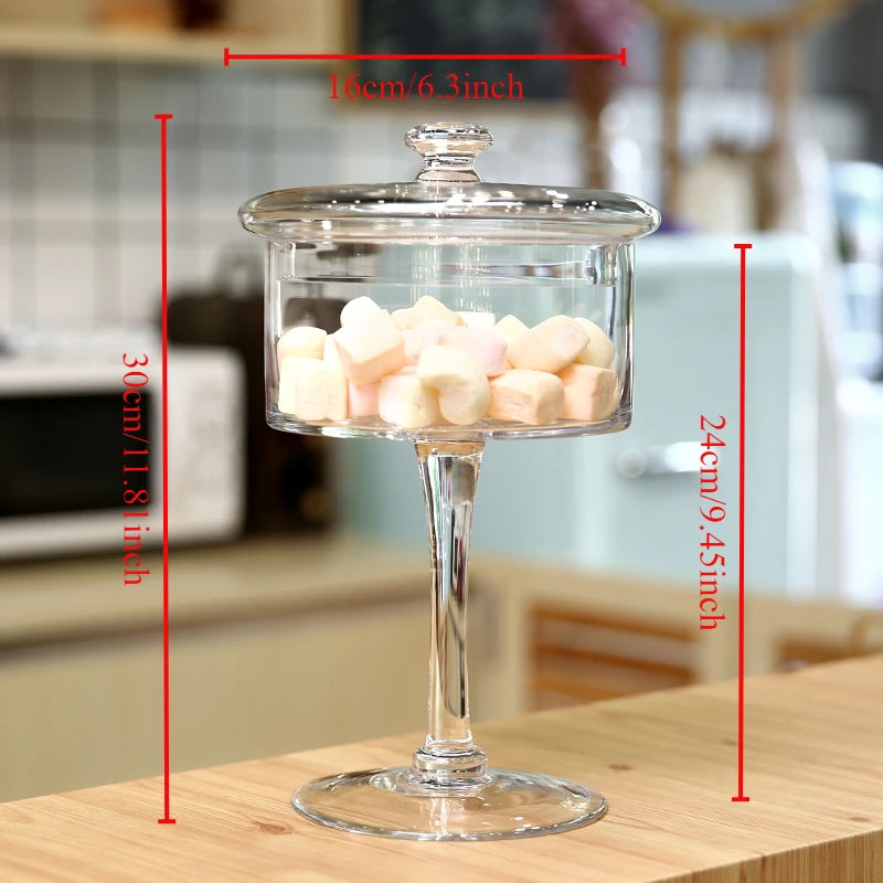 pots verre transparents réutilisables qualité alimentaire vintage marshmallows décoration maison mariage