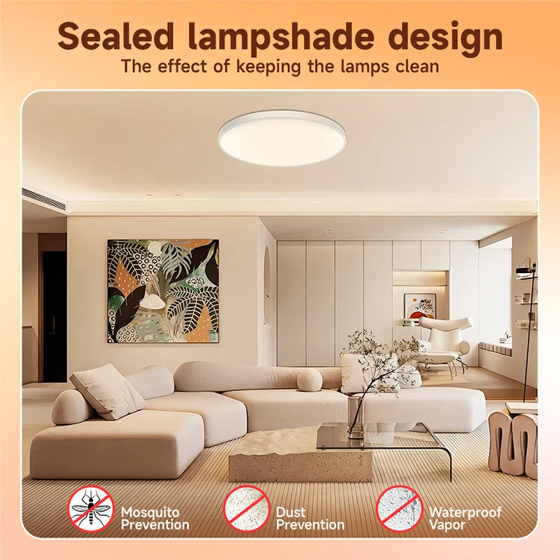 lampe led moderne blanc rond facile 2000 82000 lumens 30w 40w