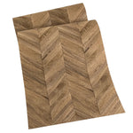 papier décoratif marron rayures diagonales moderne placo bois rectangle usage intérieur mur porte armoire