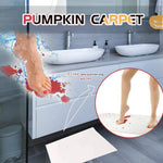 tapis bain rouge sang halloween moderne respectueux environnement 70cm 27.5in