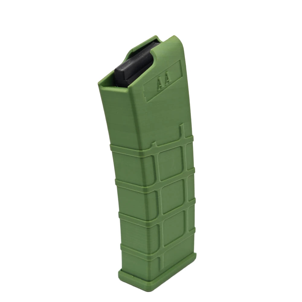 chargeur d'arme feu moderne robuste noir marron vert rainures opaques