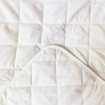 coussin protection imperméable blanc quilté moderne enfant lit 50x70cm 70x90cm