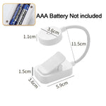 lampe lecture flexible rechargeable clip usb led blanc moderne chambre coucher