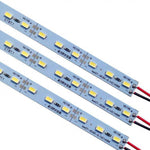 ruban led blanc aluminium autocollant moderne éclairage intérieur connecteurs électriques tension variable