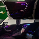ampoule ambiance voiture led 256 couleurs controle application six modes moderne