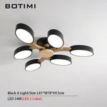plafonnier moderne blanc bois éclairage led surface montée flux lumineux 249 2000 mètres carrés