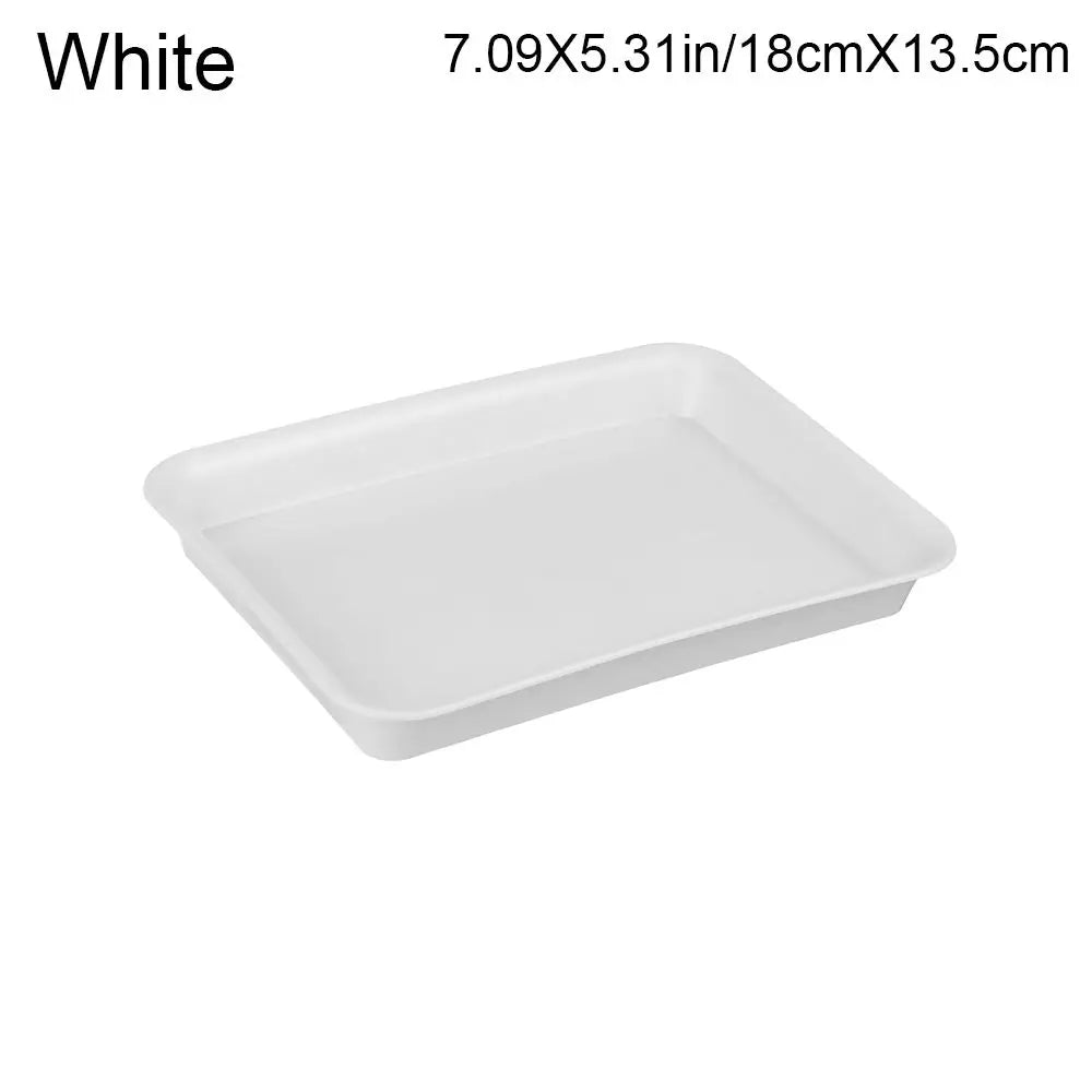assiettes modernes plastique opaques rouge blanc noir sauciers anti débordement intérieur extérieur 18cm 35cm