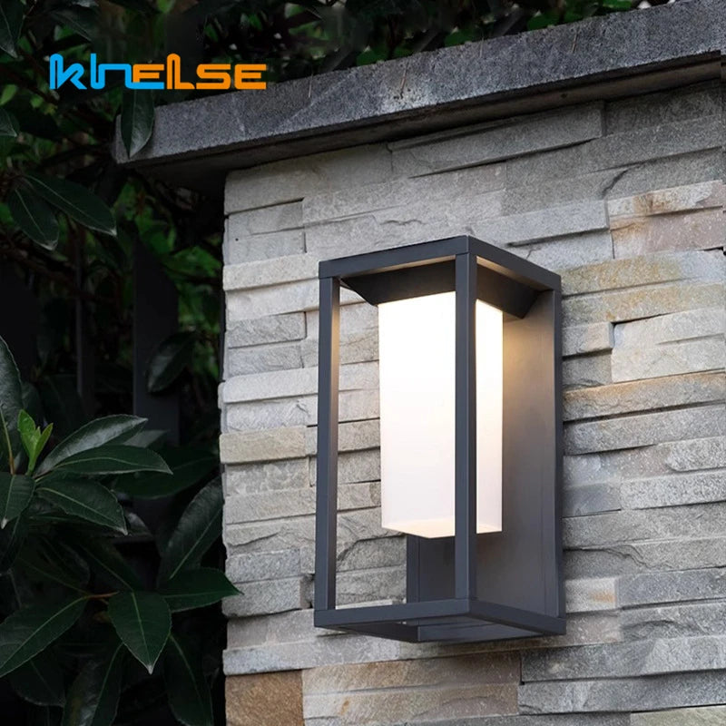 lampe murale led moderne noire blanche interrupteur adhésif ventiléeextérieur ip65 résistante 2492000lm