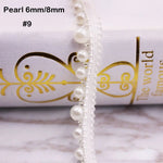 rubans dentelle coton blanc doré noir élégants couture décoration vêtements trims appliqués