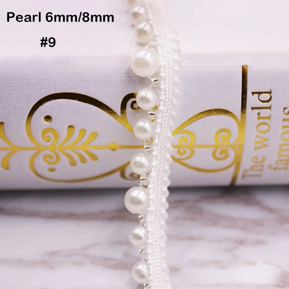 rubans dentelle coton blanc doré noir élégants couture décoration vêtements trims appliqués