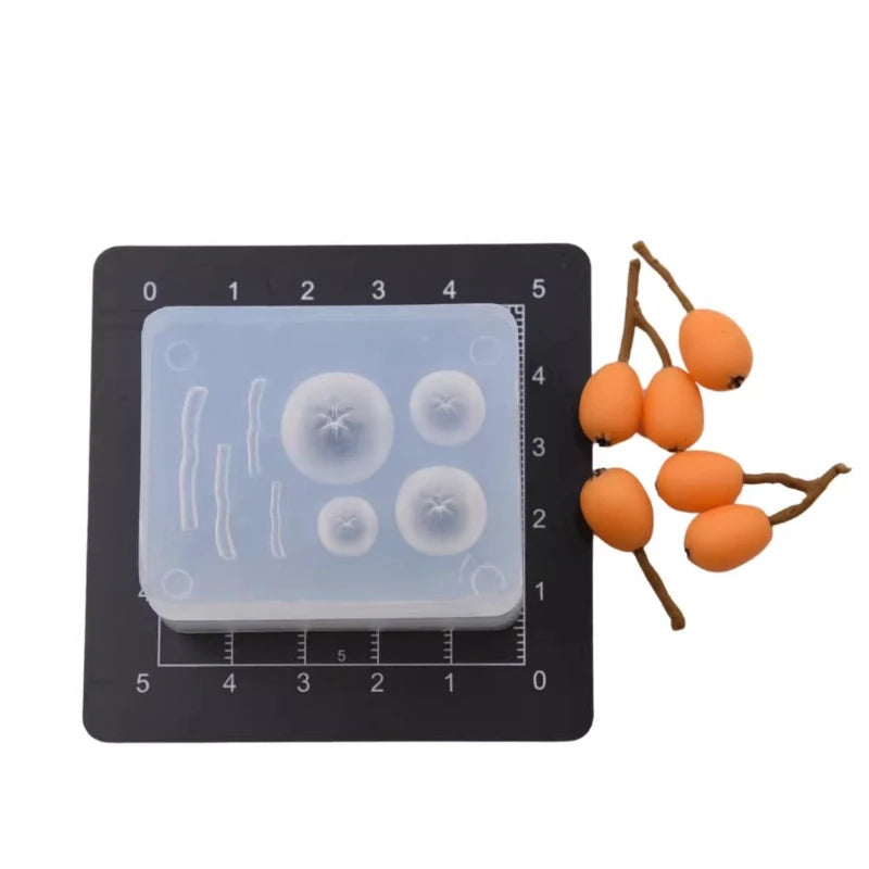moules silicone géométriques modernes motifs étoiles cercles opaques fruits décoration artisanale