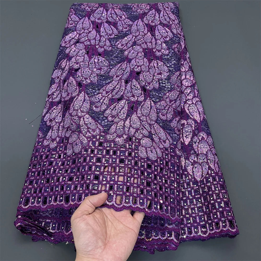 tissu dentelle brodée fleurs points or vert violet beige bleu marron résistance abrasion mariage