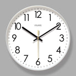 horloge murale numérique quartz visage unique cadre doré transparent minimaliste chambre salon decoration